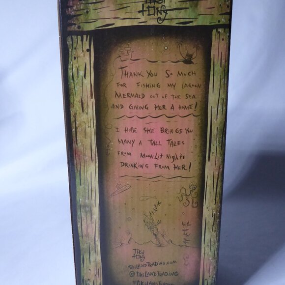 NEW TIKI TONY LAGOON MERMAID DISNEY PETER PAN LIMITED EDITION CERAMIC TIKI MUG - Picture 15 of 15